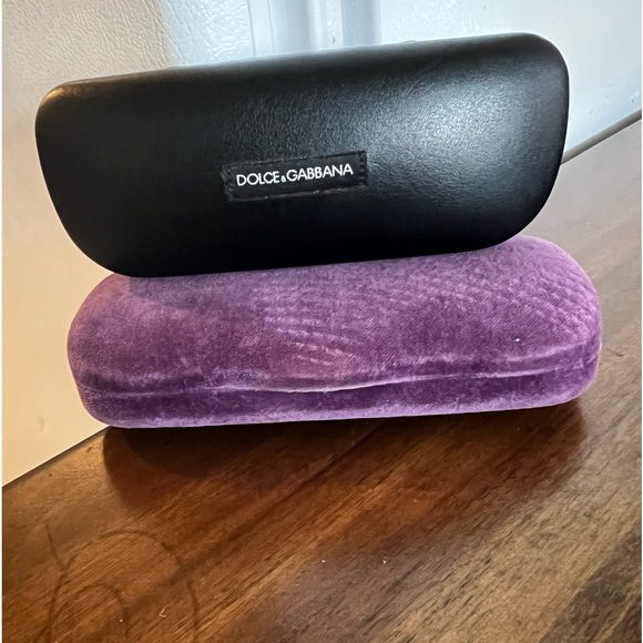 Gucci and Dolce& Gabbana pair of gently used eyeglasses